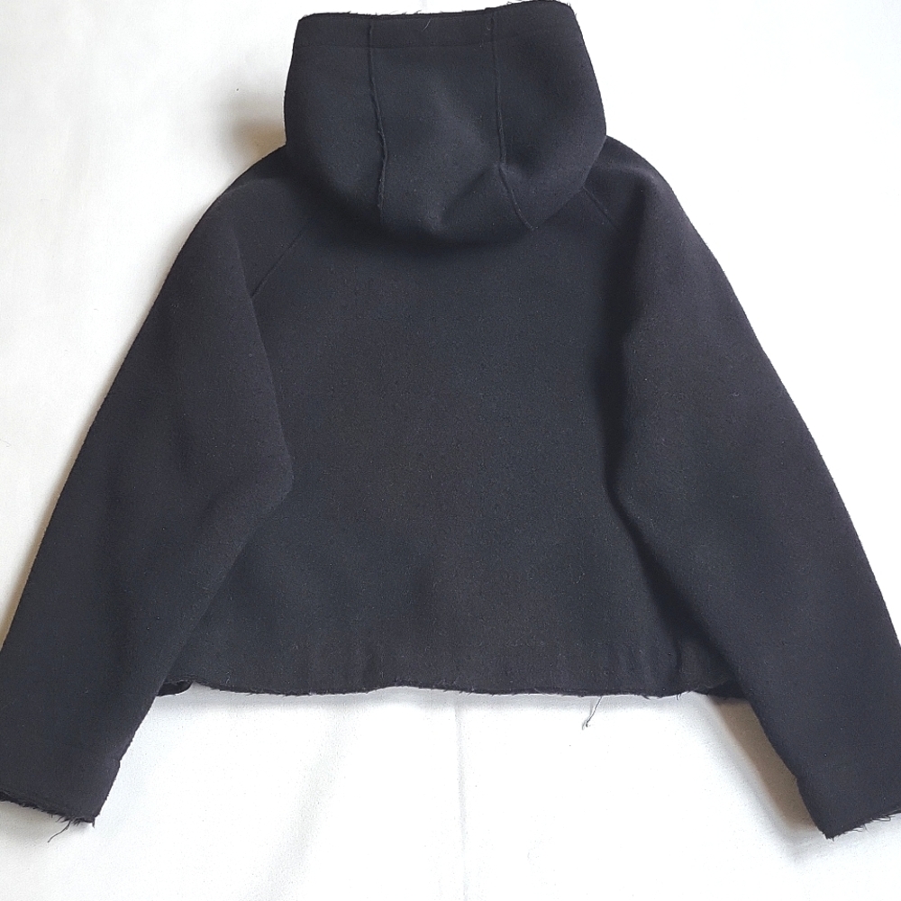 NWT$1290 ARMARIUM MABEL BOXY WOOL HOODIE Oversized Sweatshirt Sz 38 S-M (4-6) - Picture 15 of 16